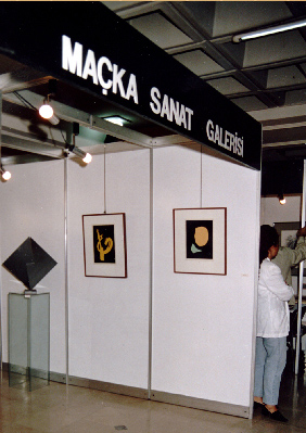 <BR>1. Istanbul Sanat Fuarı- 1990 - 1991