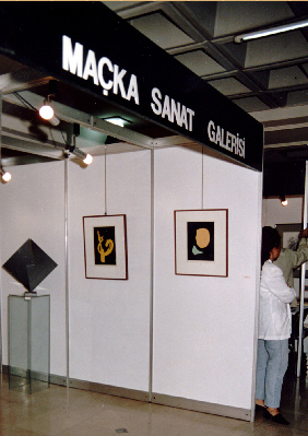 <BR>1. Istanbul Sanat Fuar- 1990 - 1991