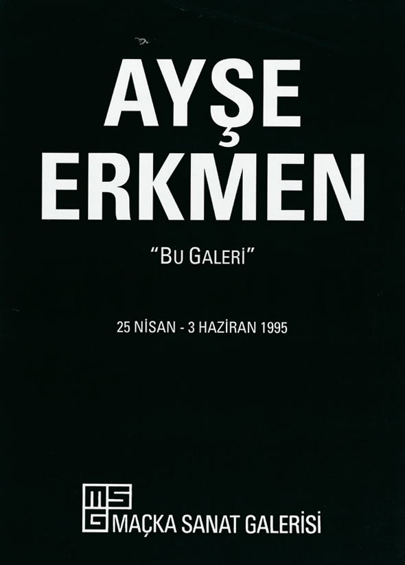 <BR>Aye Erkmen- 1994 - 1995