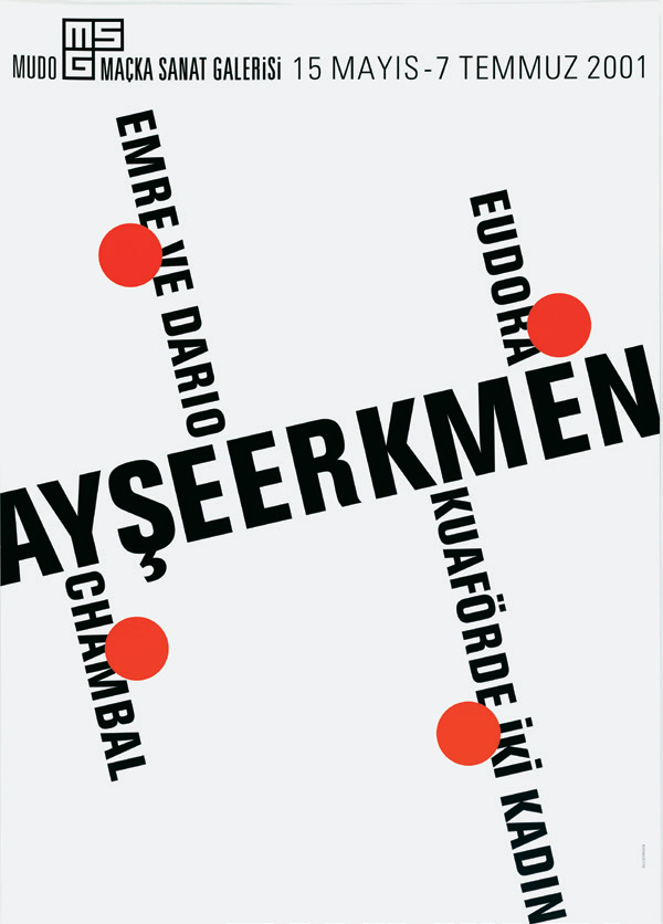 <BR>Aye Erkmen- 2000 - 2001